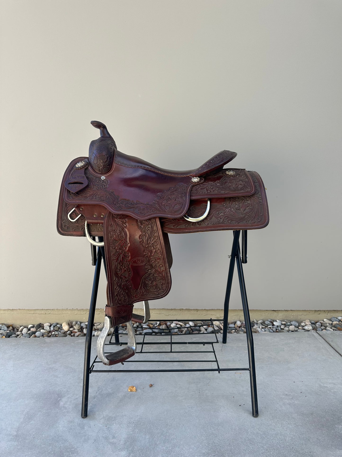 West Coast Reining/ Cowhorse Saddle QH/ FQH 17“