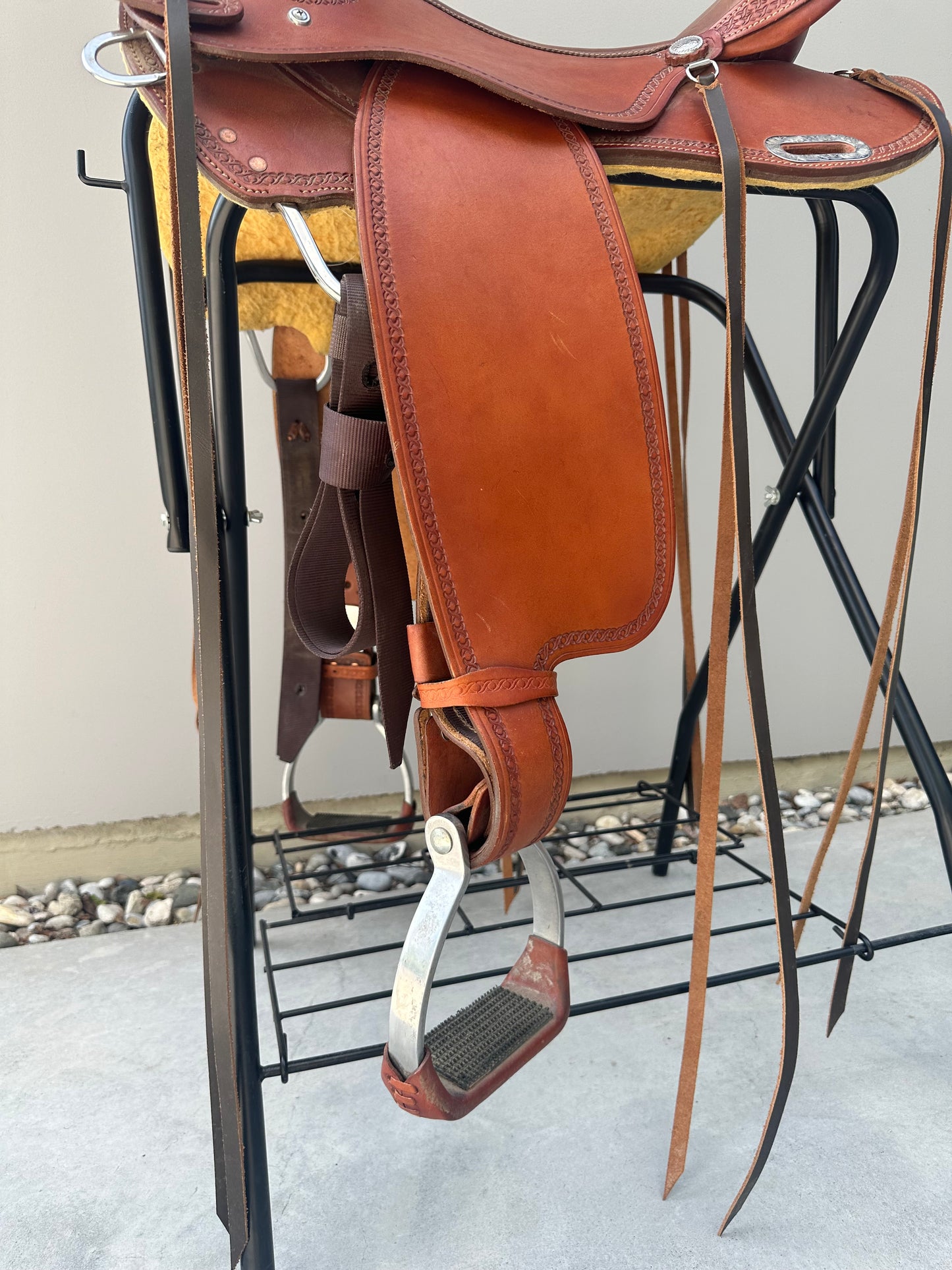 Pool’s Full Contact Saddle, FQH, 16”