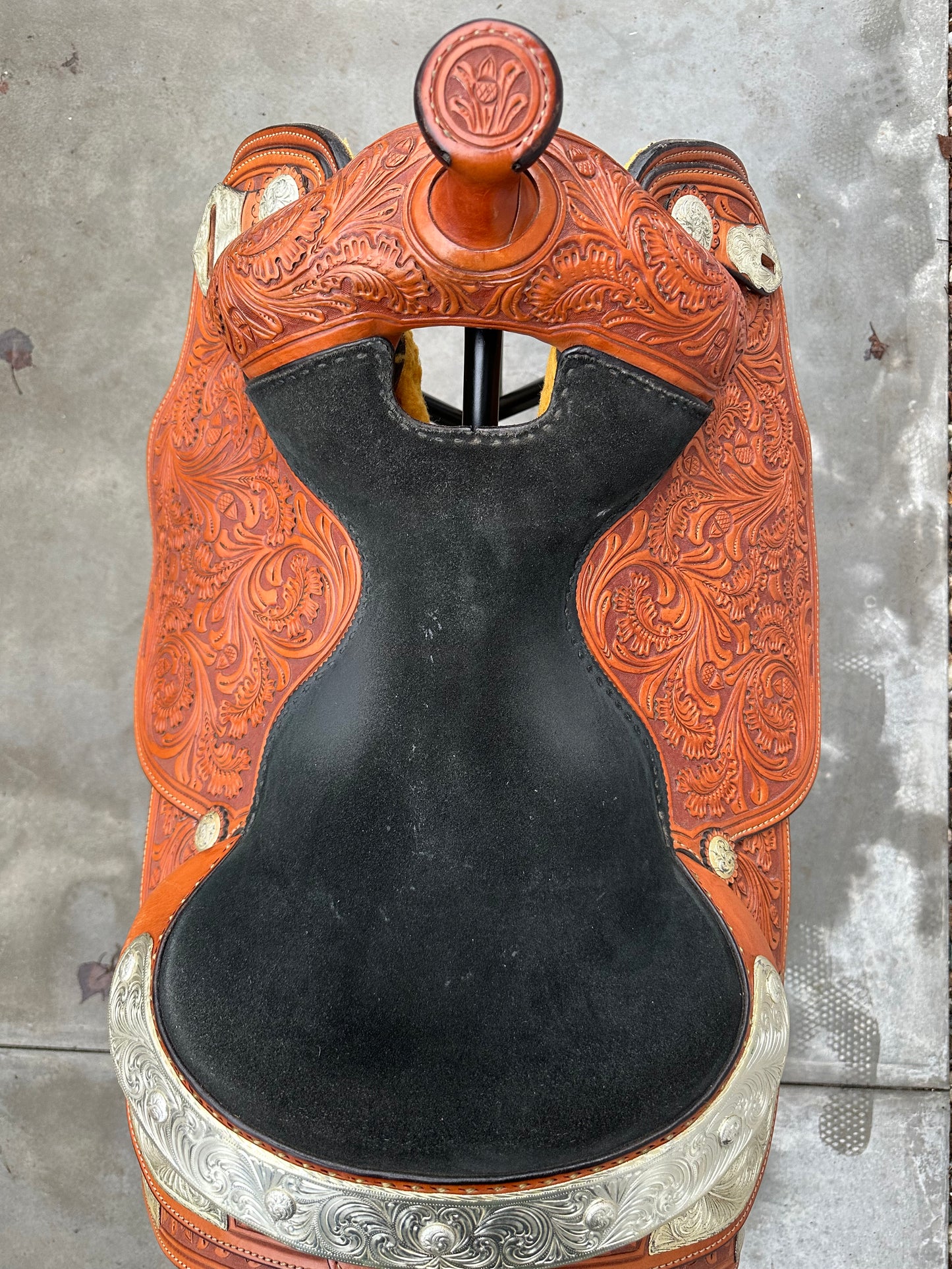 Billy Royal Show Saddle, FQH, 16”