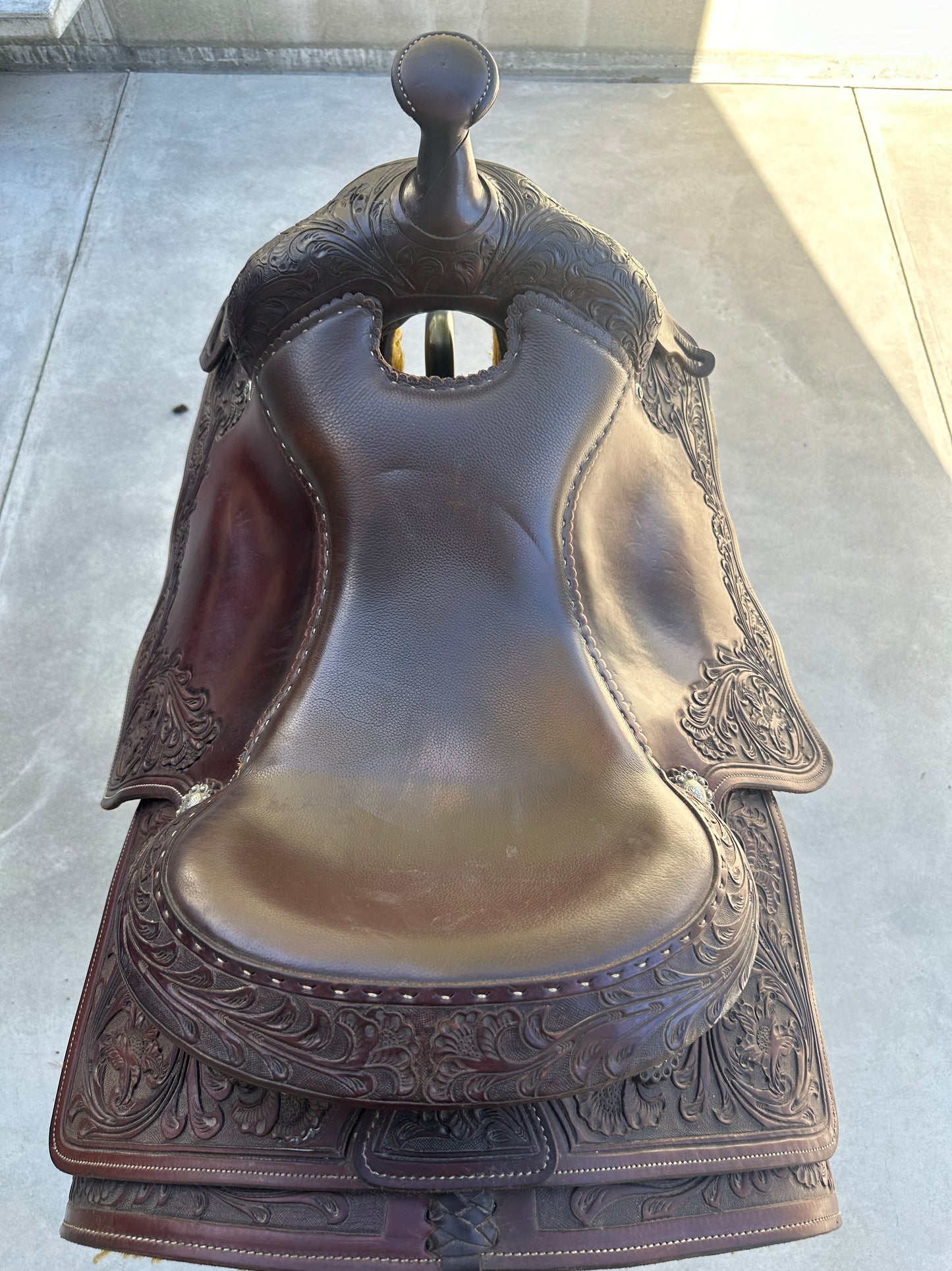 West Coast Reining/ Cowhorse Saddle QH/ FQH 17“