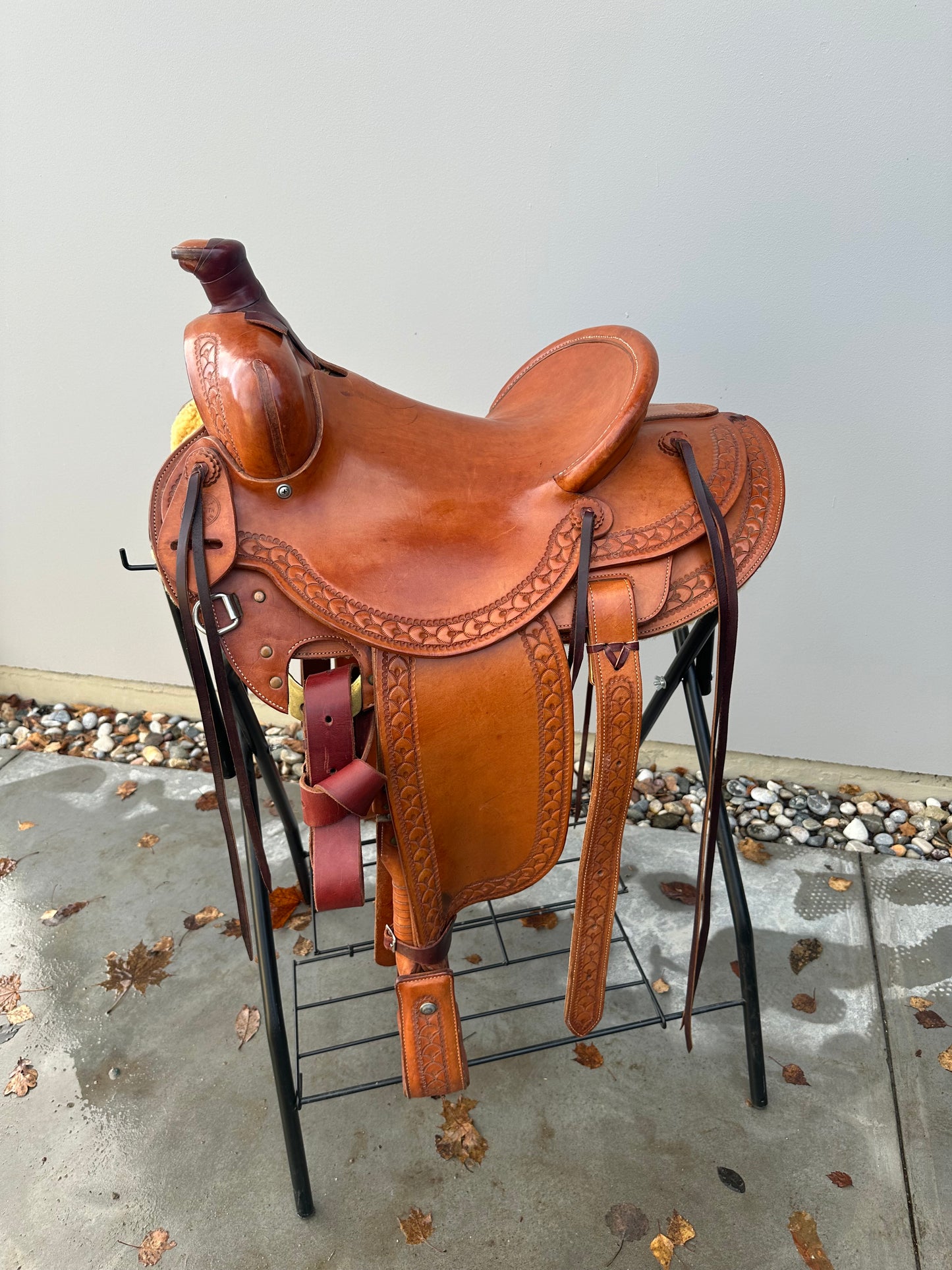 D.H Smith Saddlery Ranch Saddle, QH, 14"