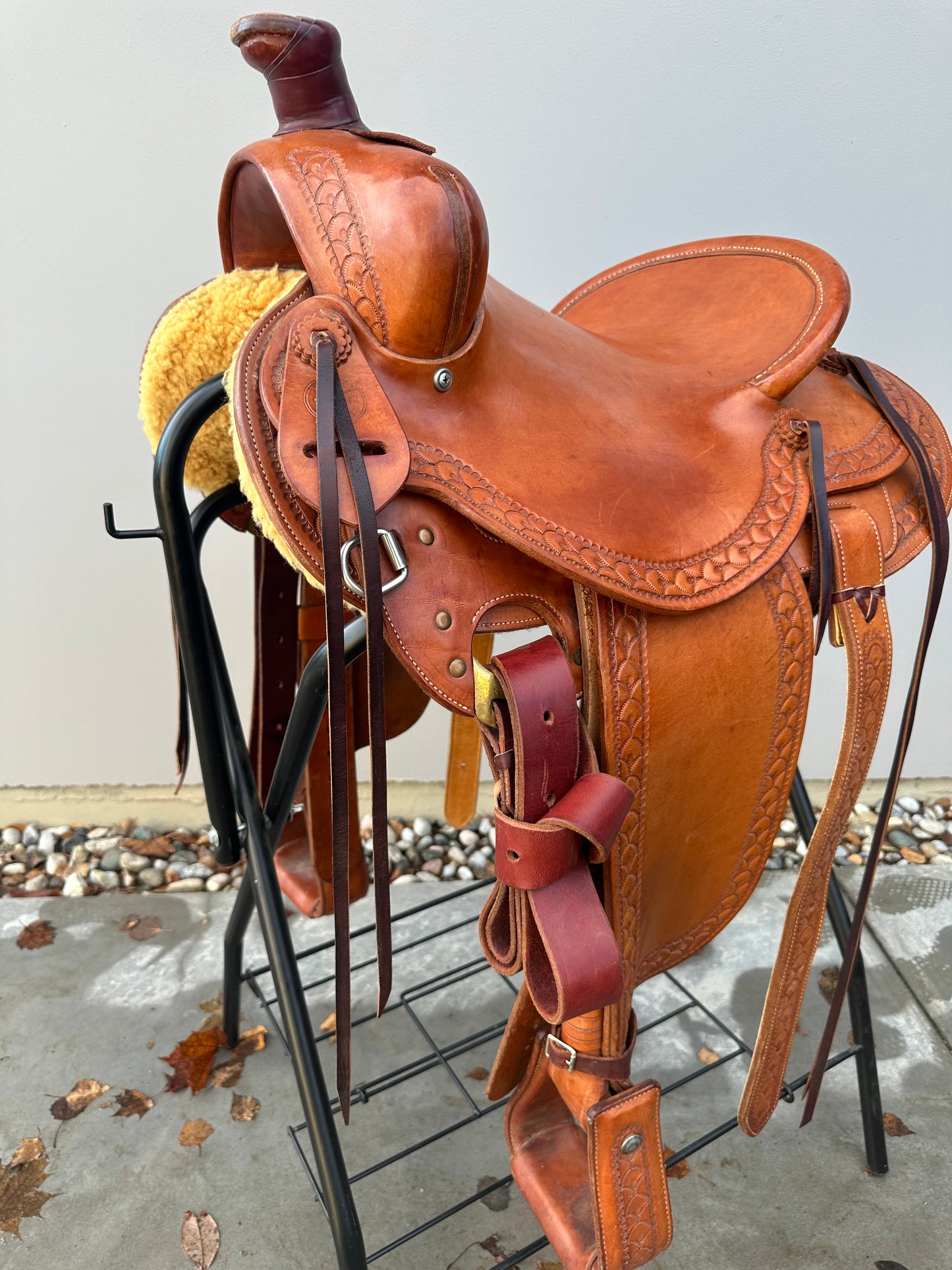 D.H Smith Saddlery Ranch Saddle, QH, 14"