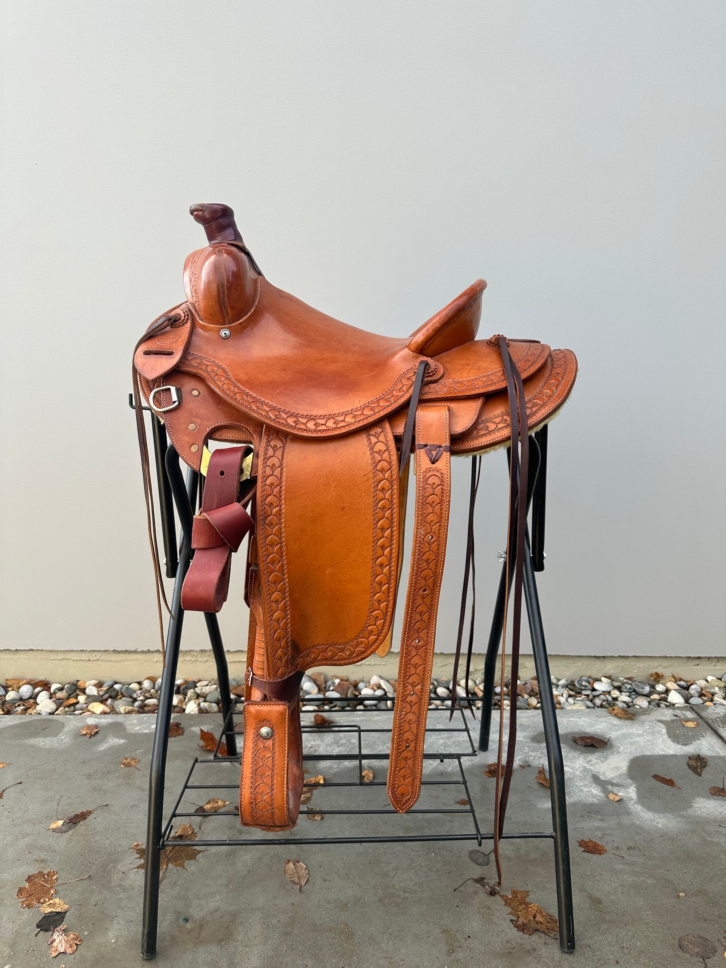 D.H Smith Saddlery Ranch Saddle, QH, 14"