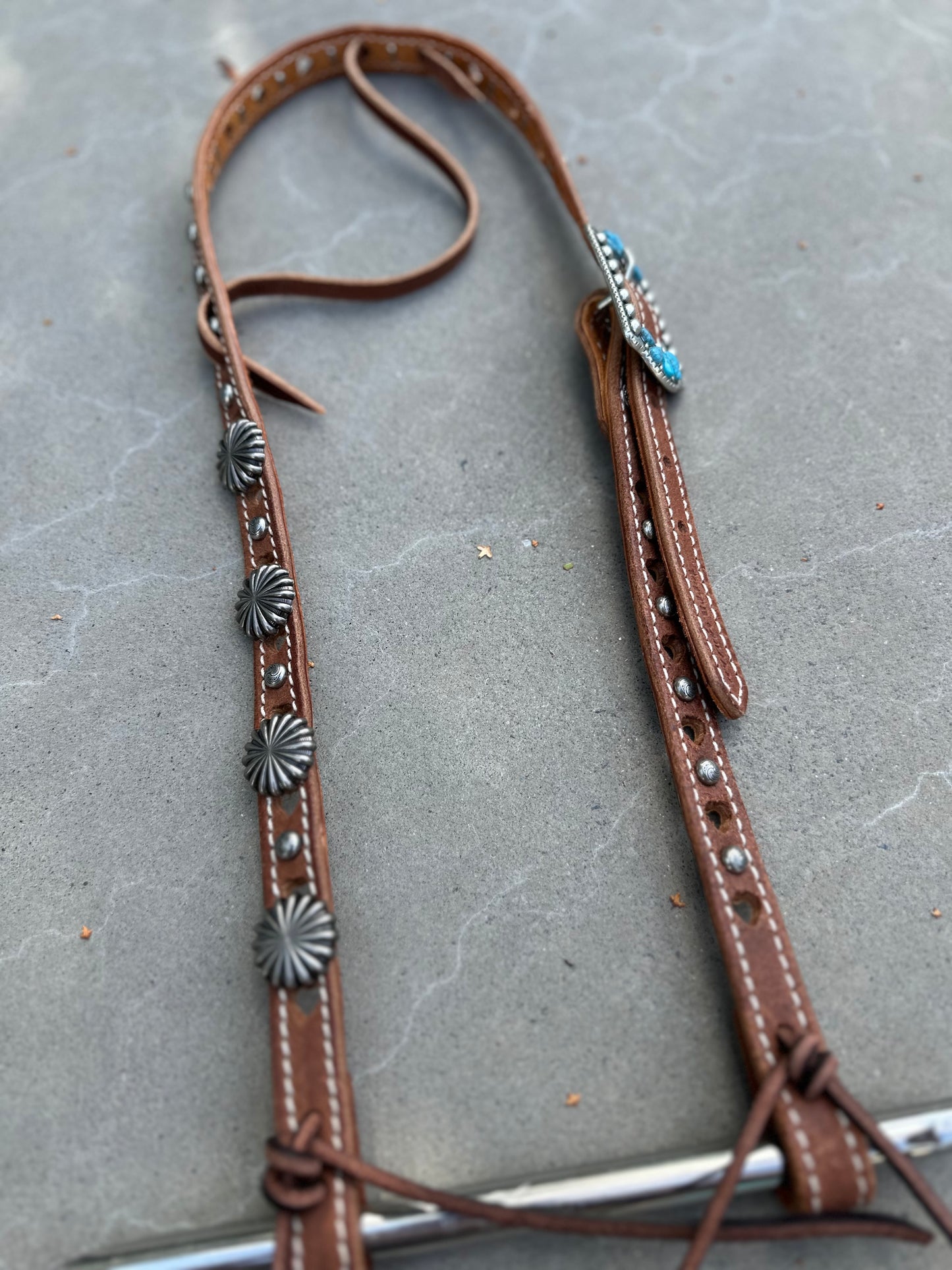 Single Ear Rough Out Headstall