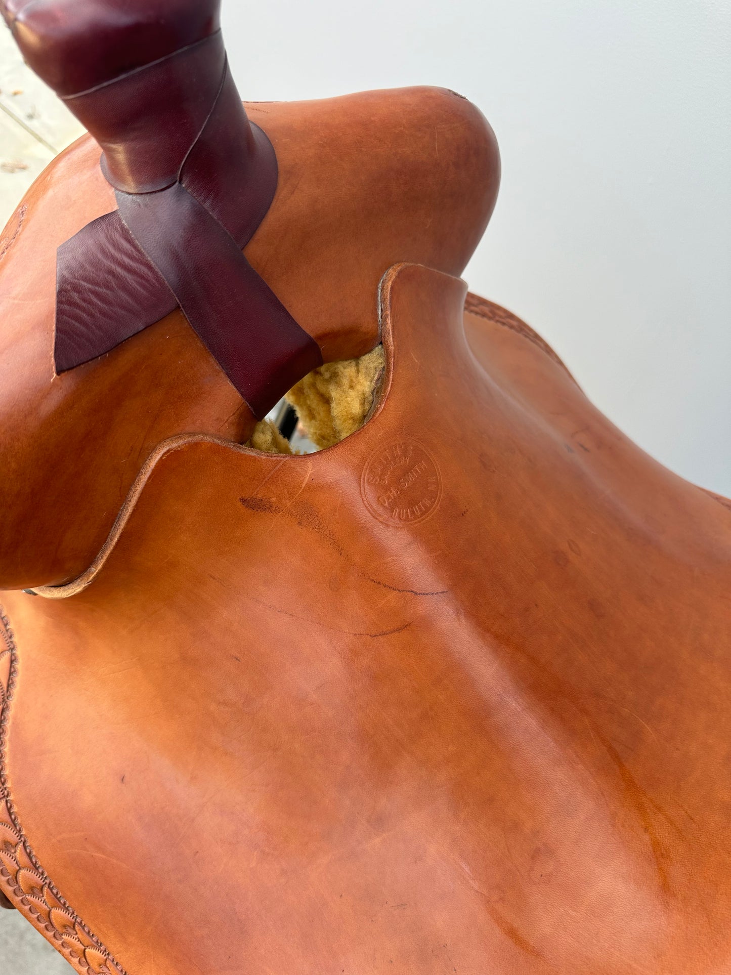 D.H Smith Saddlery Ranch Saddle, QH, 14"