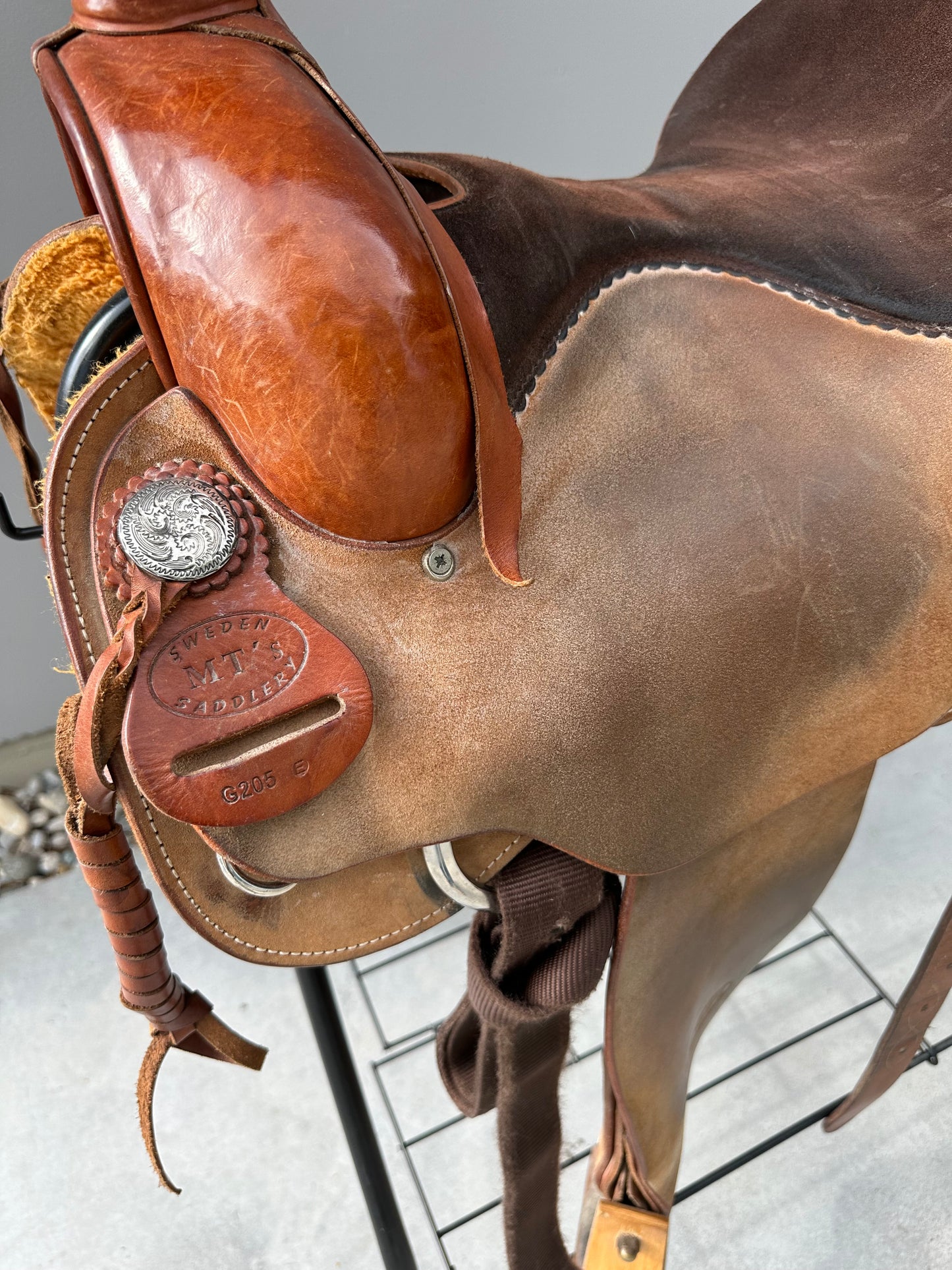 MT Saddlery Sweden, QH, 16”