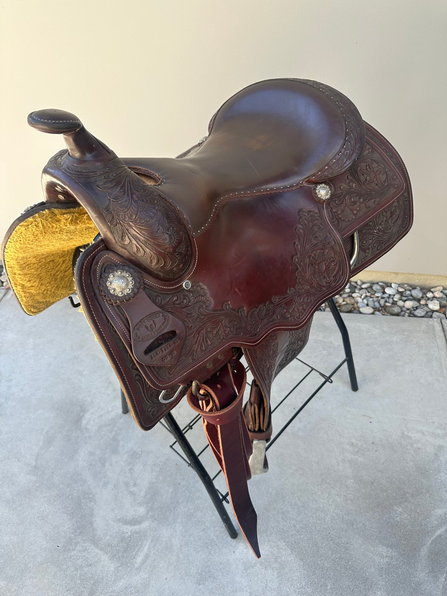 West Coast Reining/ Cowhorse Saddle QH/ FQH 17“