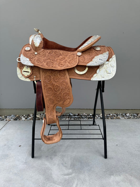 Reinsman Show Saddle, FQH, 16”