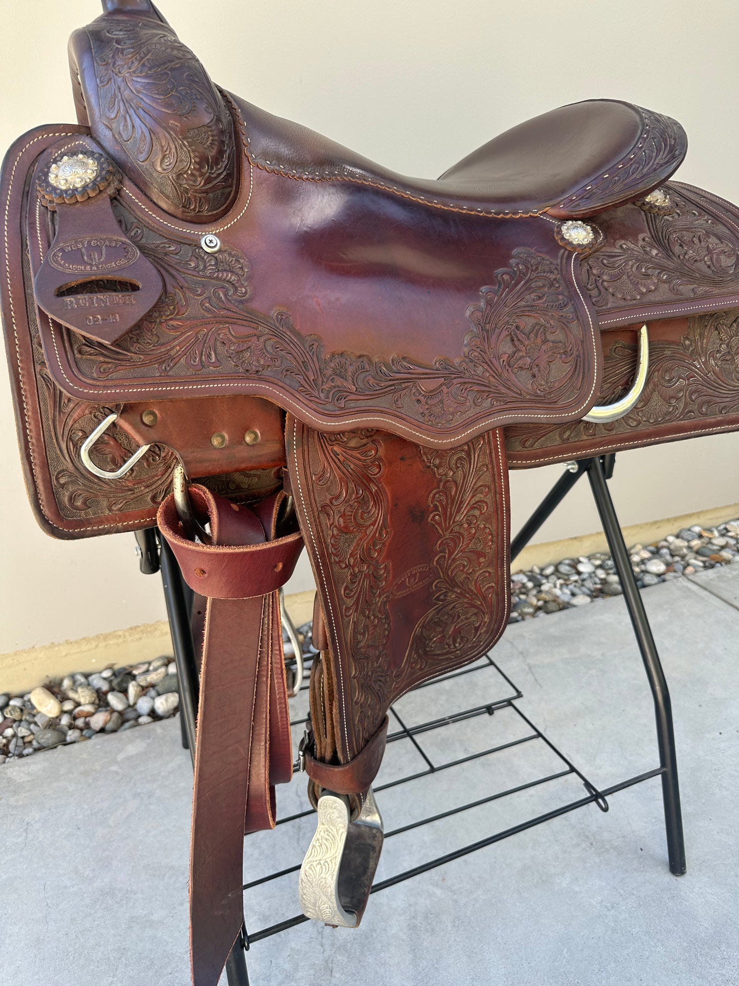 West Coast Reining/ Cowhorse Saddle QH/ FQH 17“