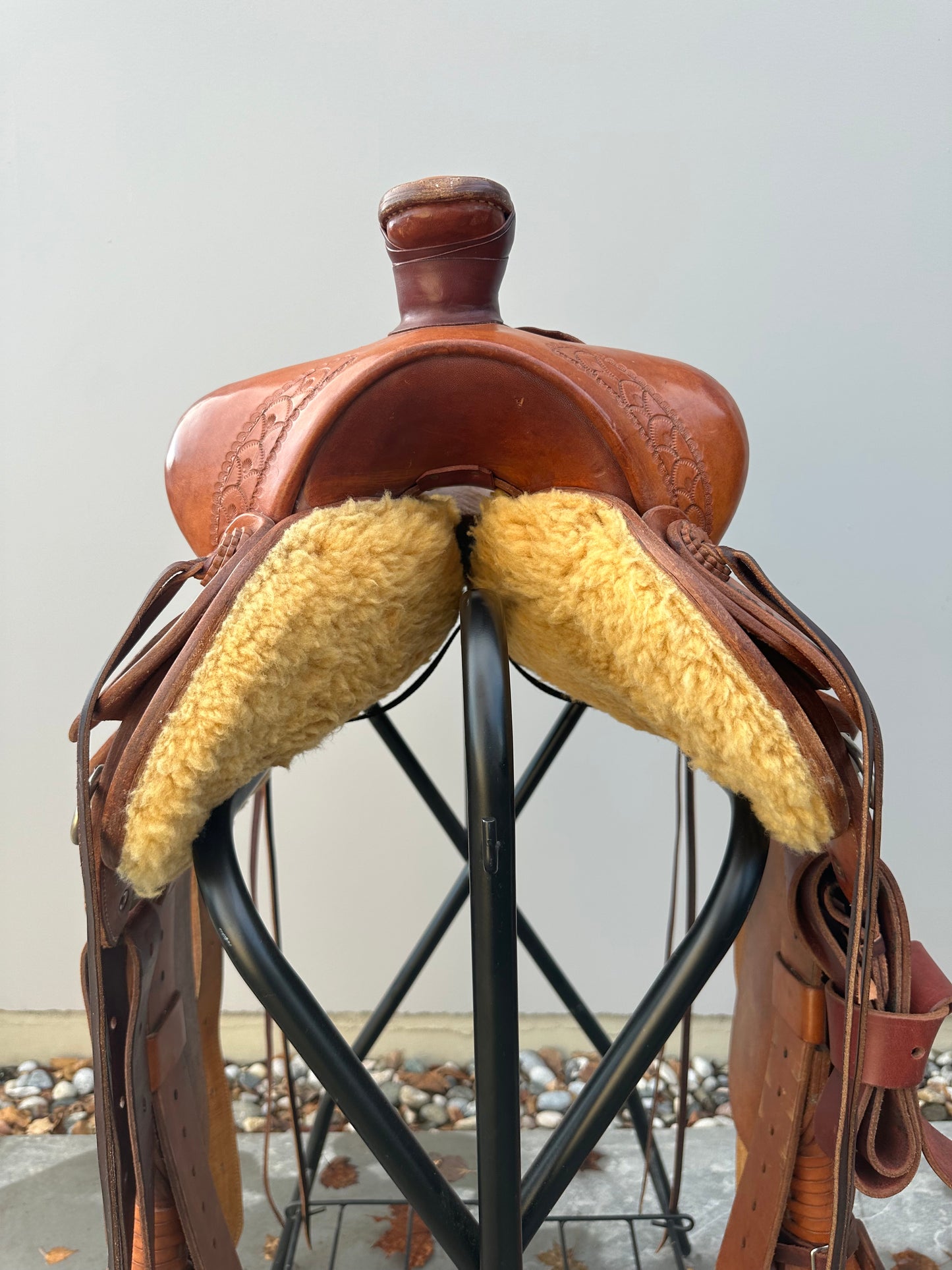 D.H Smith Saddlery Ranch Saddle, QH, 14"