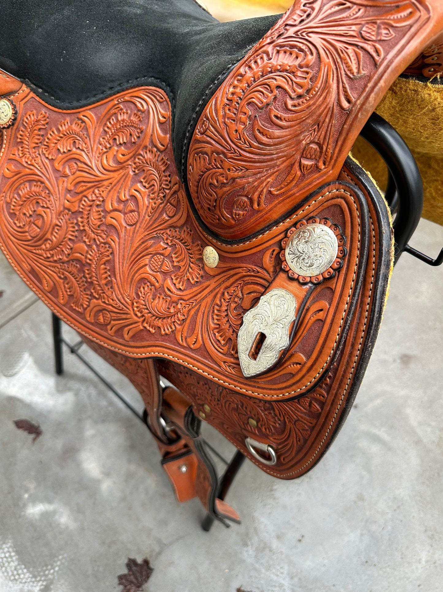 Billy Royal Show Saddle, FQH, 16”