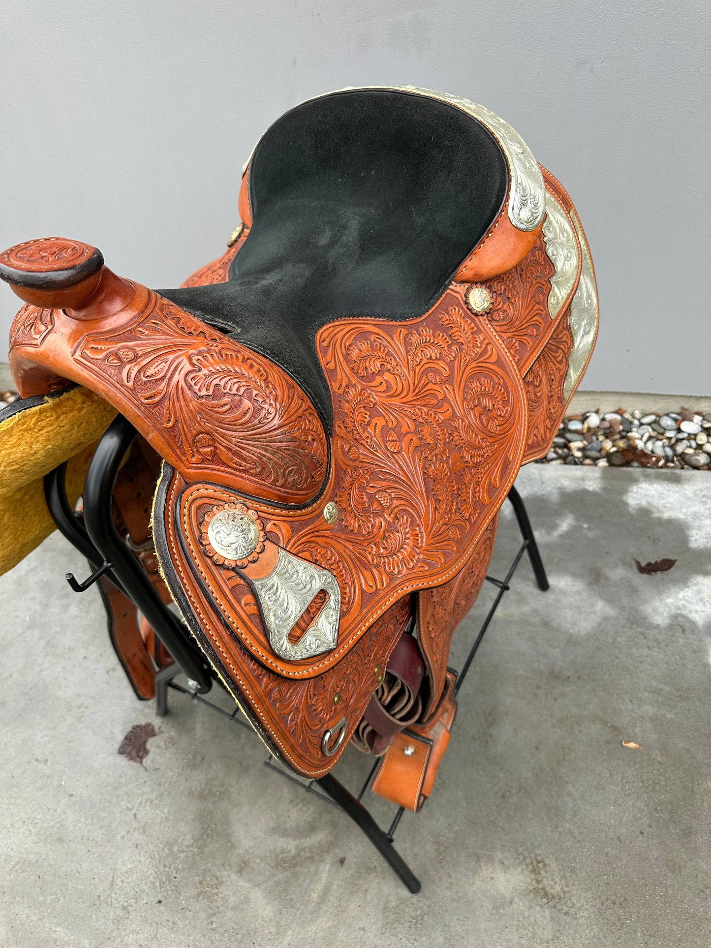 Billy Royal Show Saddle, FQH, 16”