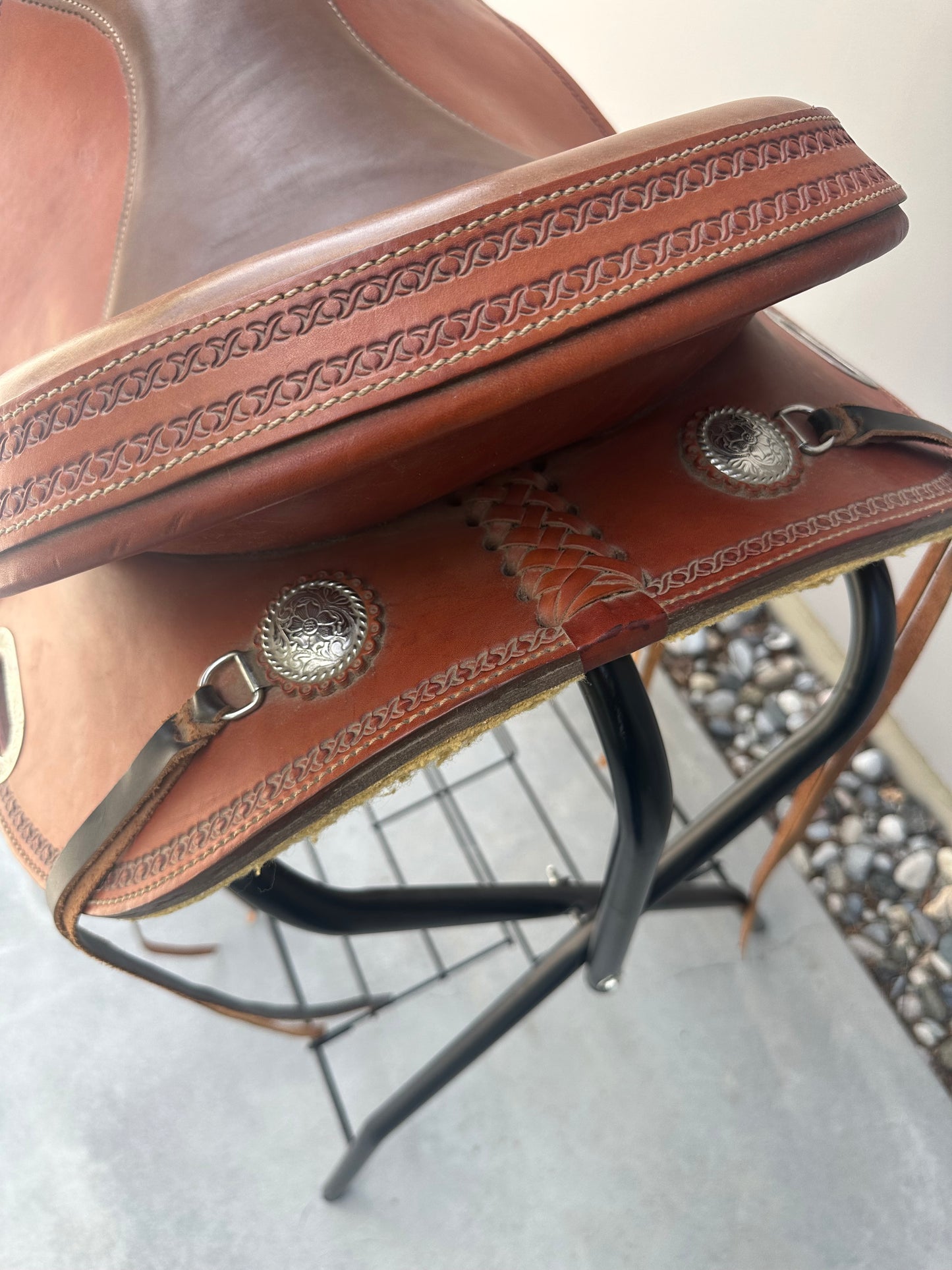 Pool’s Full Contact Saddle, FQH, 16”