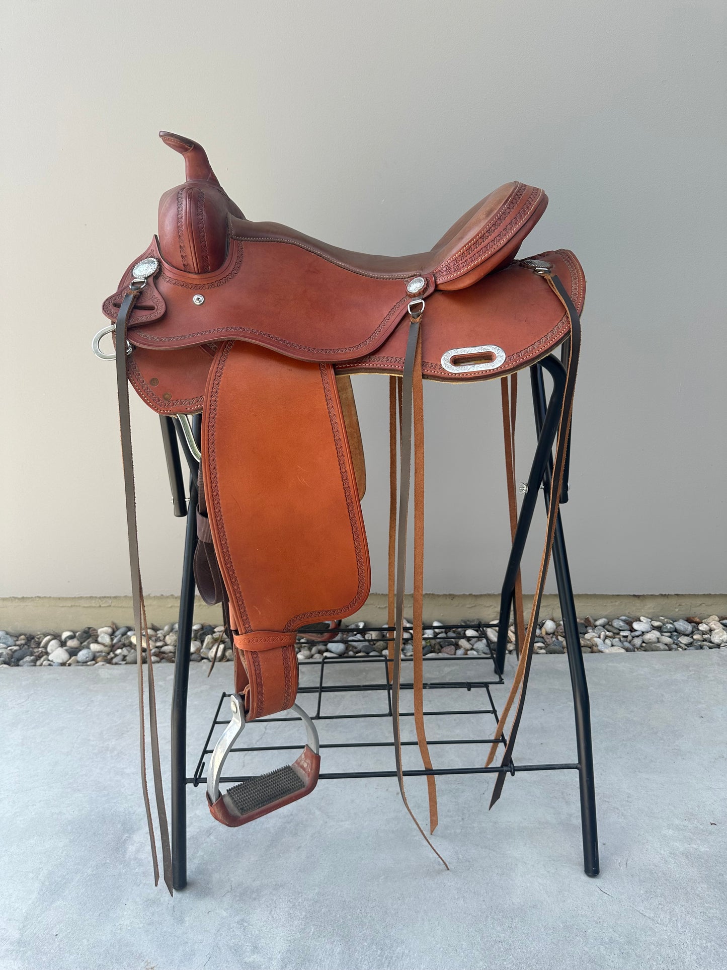 Pool’s Full Contact Saddle, FQH, 16”