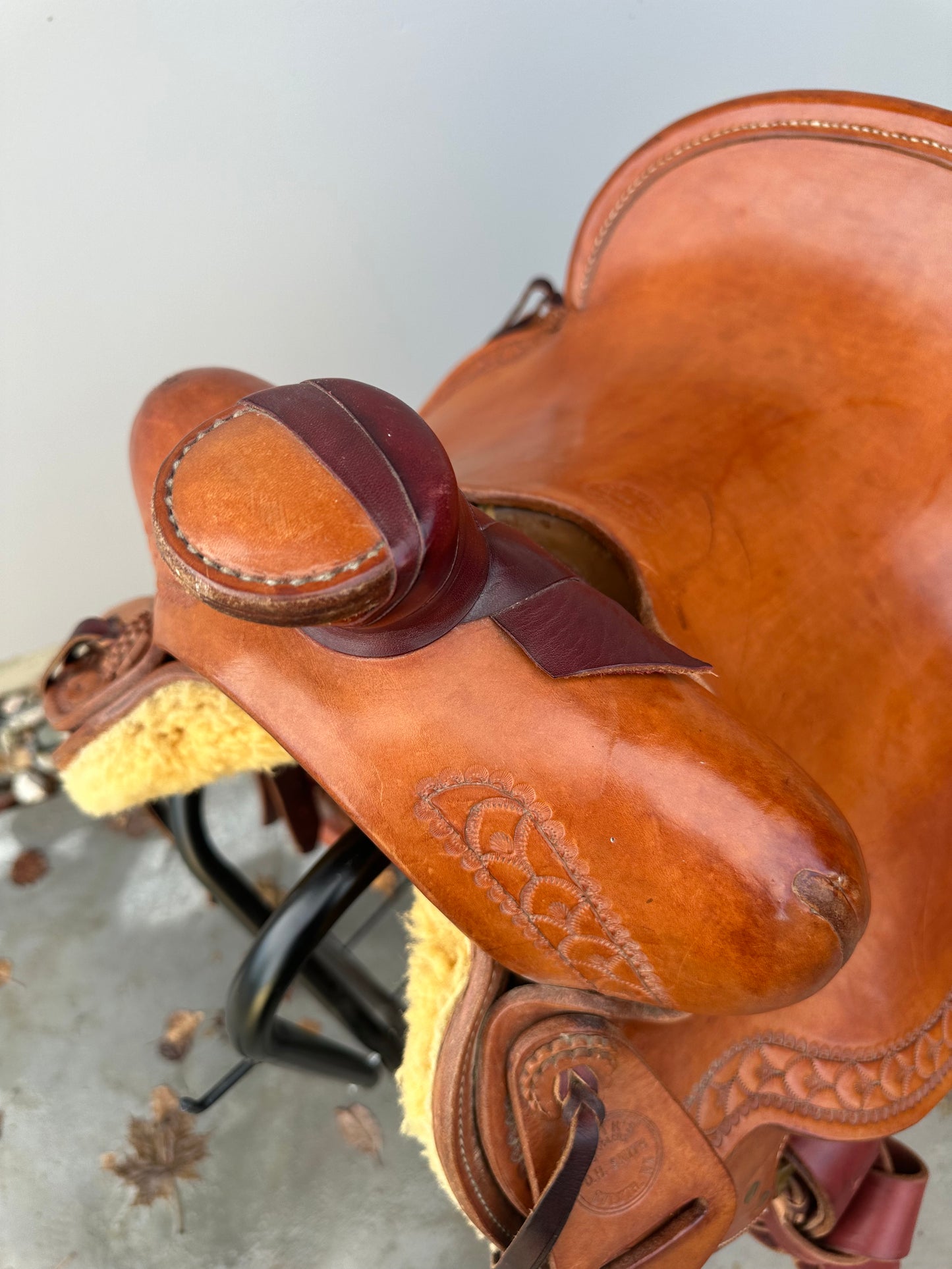 D.H Smith Saddlery Ranch Saddle, QH, 14"