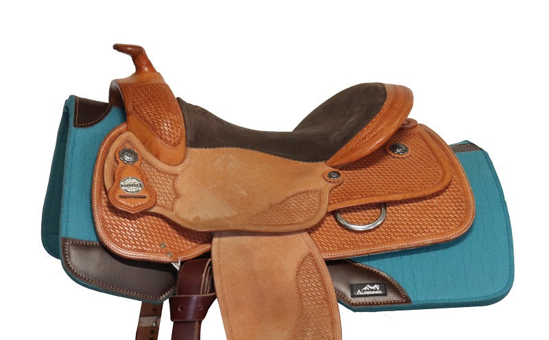 AlpenPad Pro Line – Performance Westernpad Turquoise