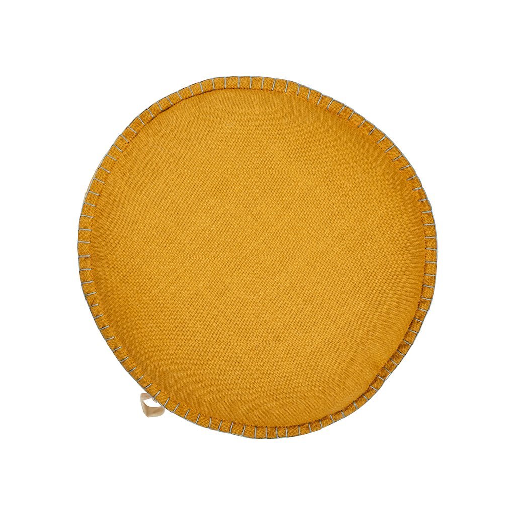Rylie Round Cushion - Dandelion