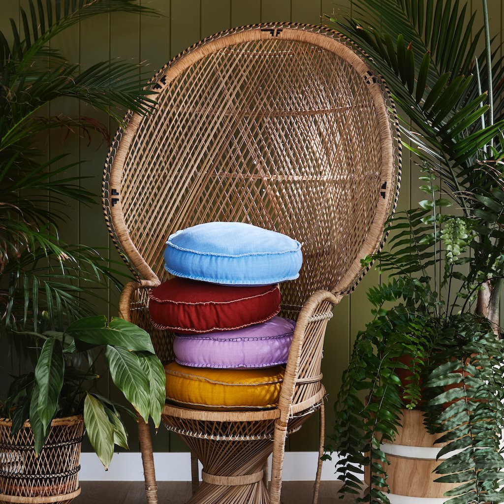 Rylie Round Cushion - Dandelion