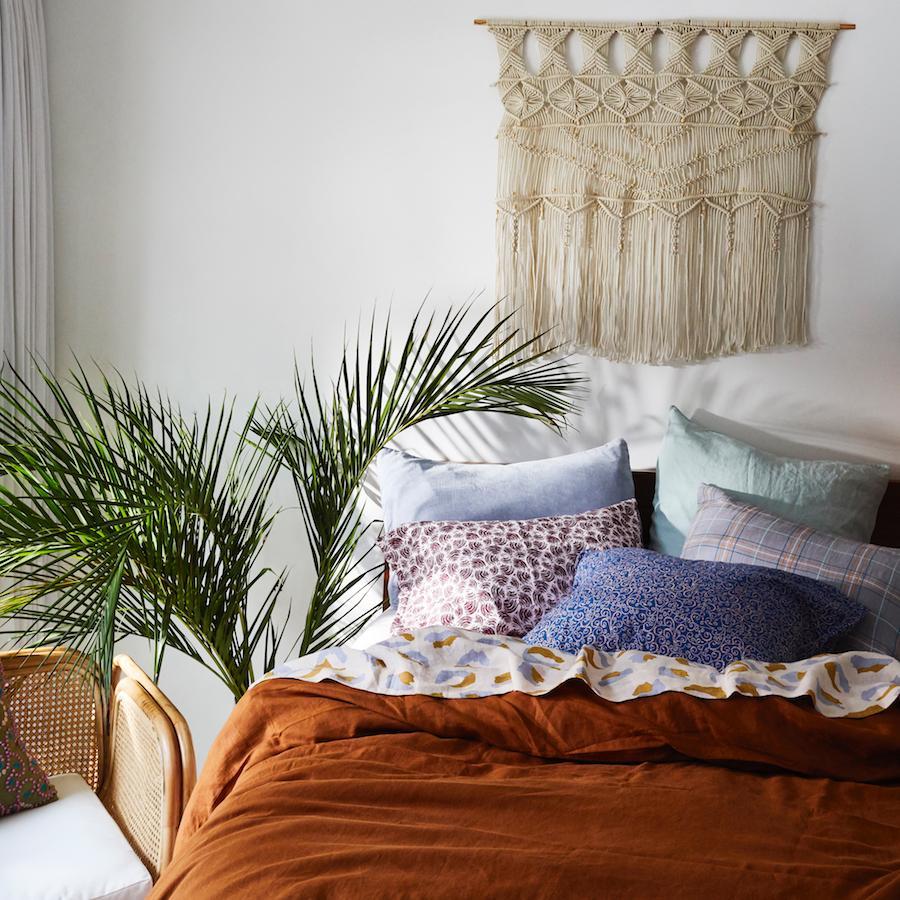 Uma Linen Pillowcase Set