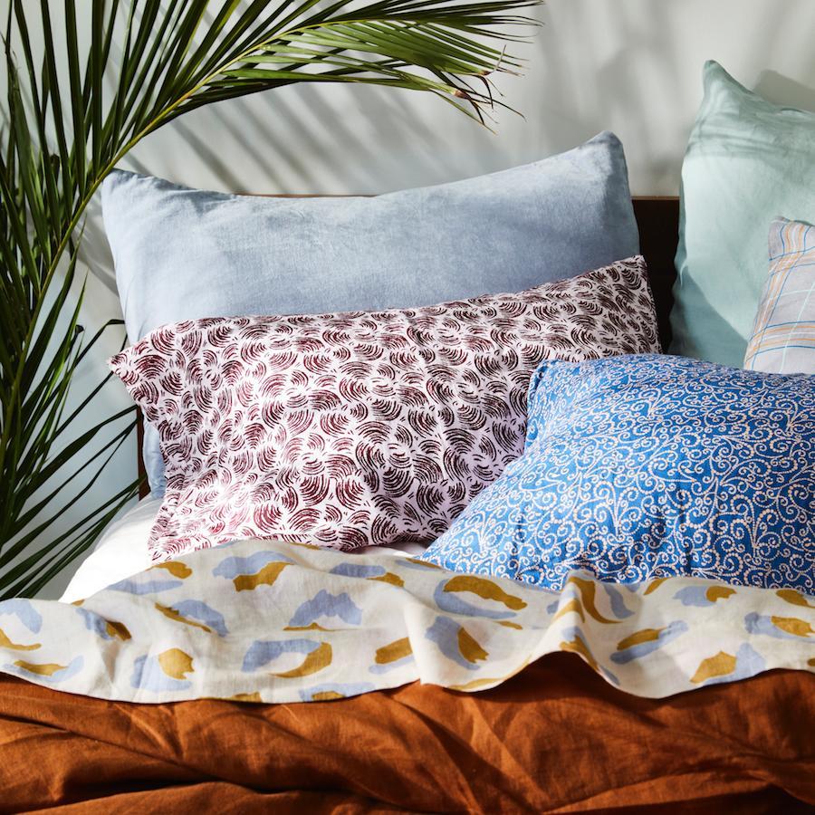 Uma Linen Pillowcase Set