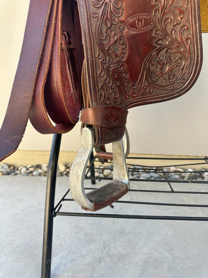 West Coast Reining/ Cowhorse Saddle QH/ FQH 17“
