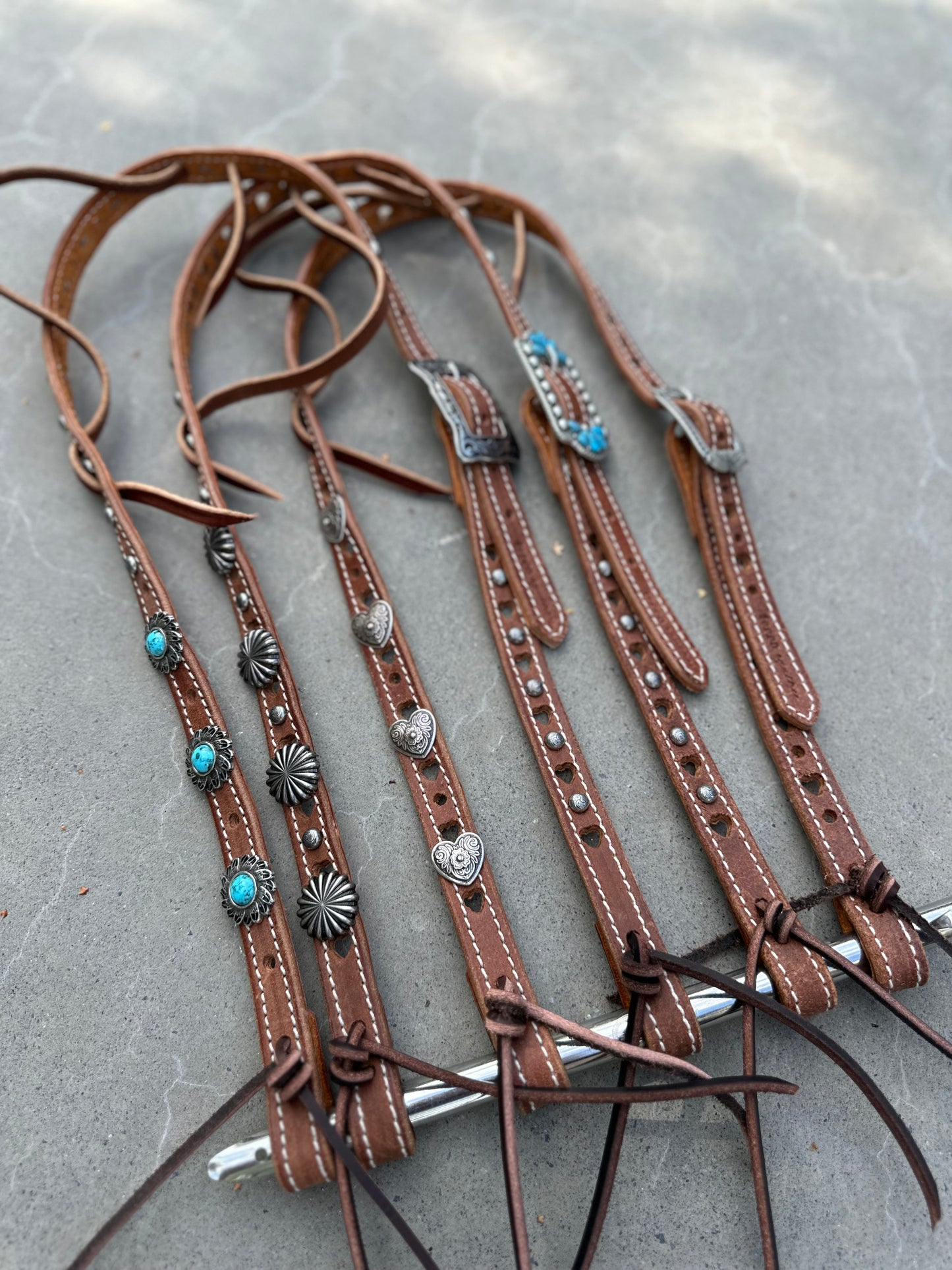 Single Ear Rough Out Headstall