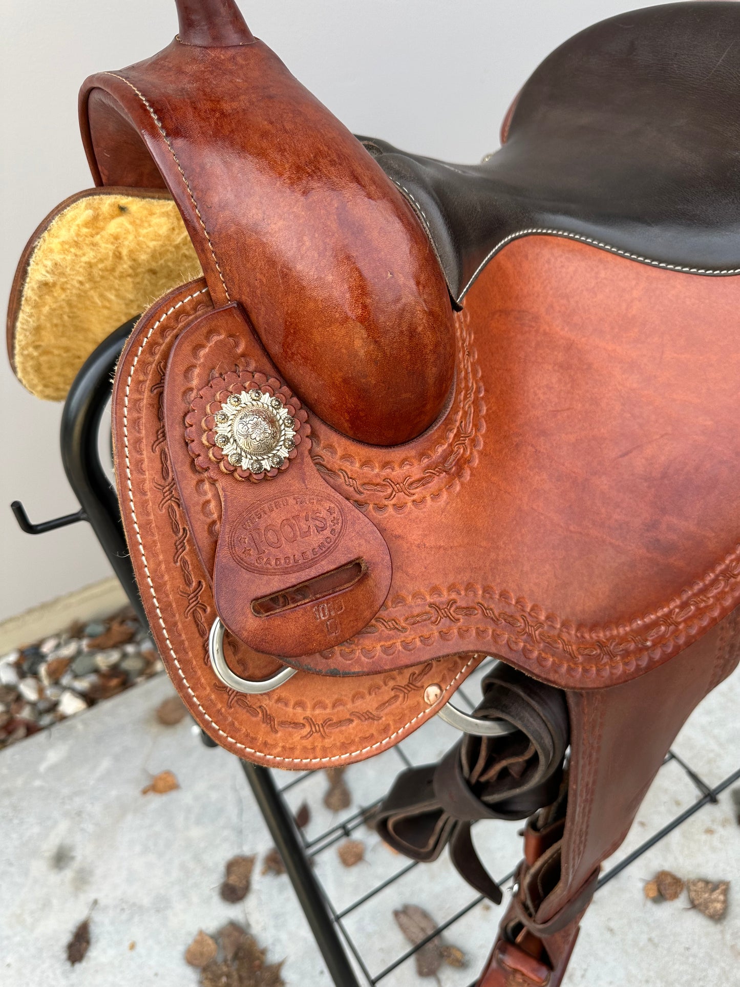 Pool’s Regular Reining Saddle QH 16”