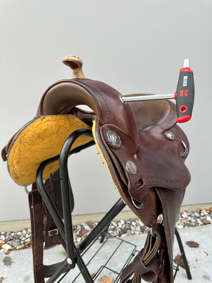 DP Saddlery Flex Fit Canyon Saddle 15.5”