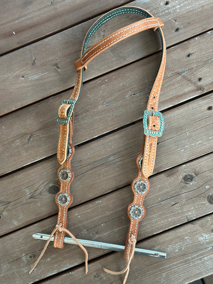 Copper Single Ear Headstall