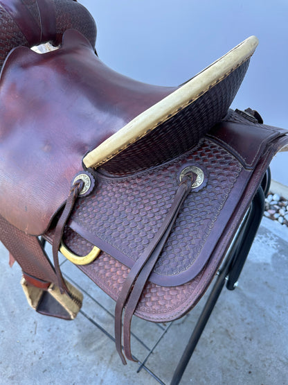 Tex Tan Hereford Brand Ranch Saddle, 16”, SQ