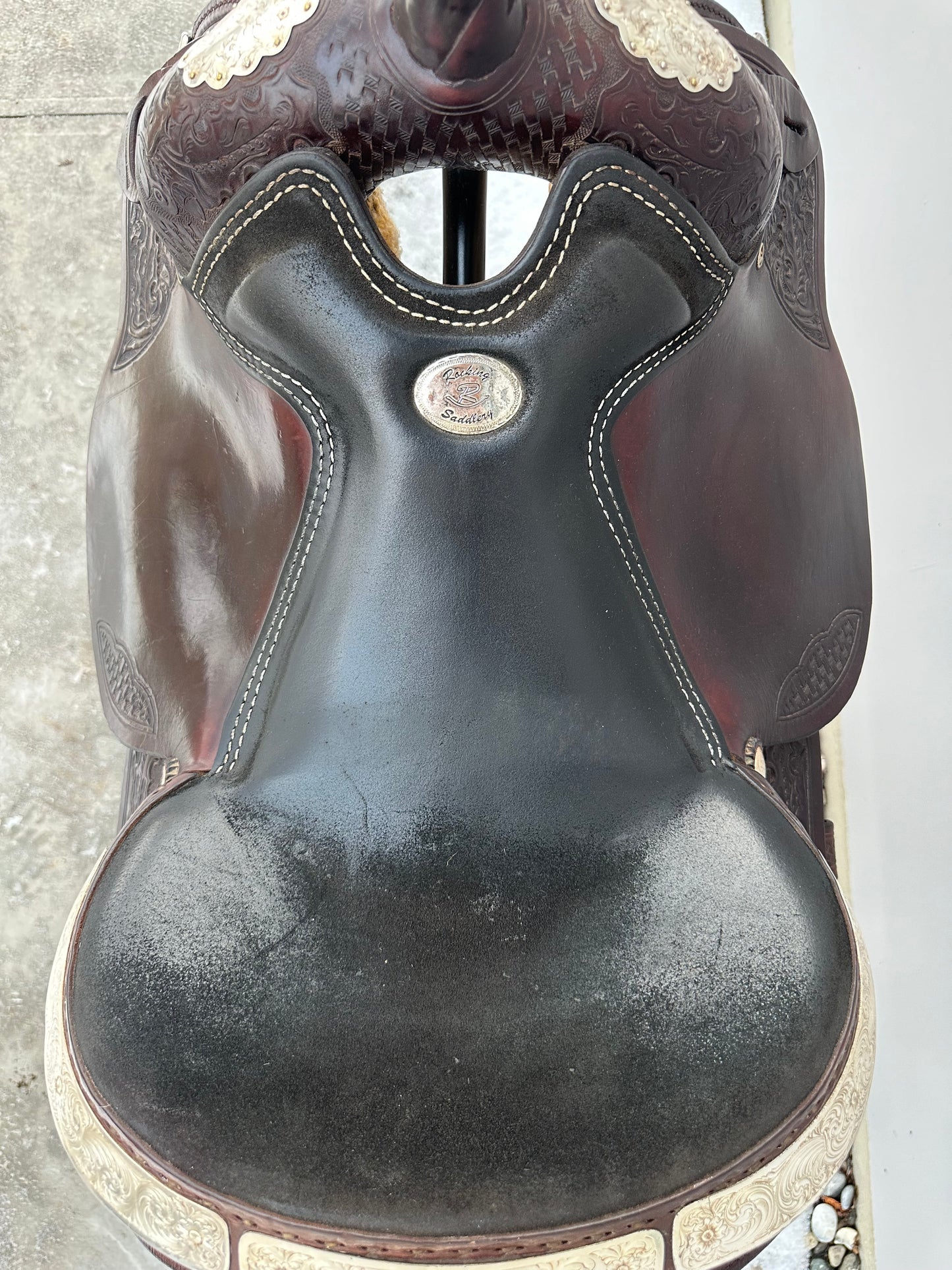 Rocking R Equitation Saddle, QH, 16"