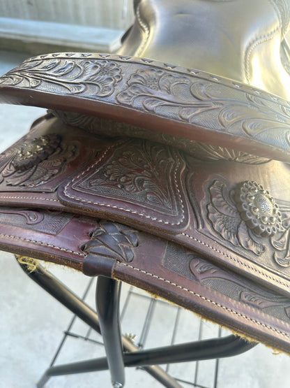 West Coast Reining/ Cowhorse Saddle QH/ FQH 17“