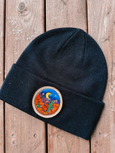 Load image into Gallery viewer, Leather Patch Beanie
