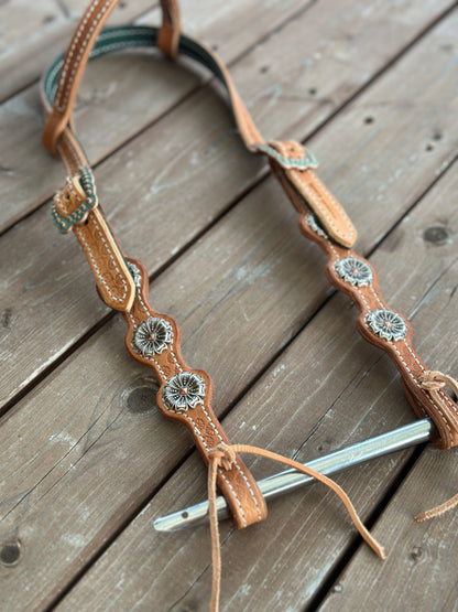 Copper Single Ear Headstall