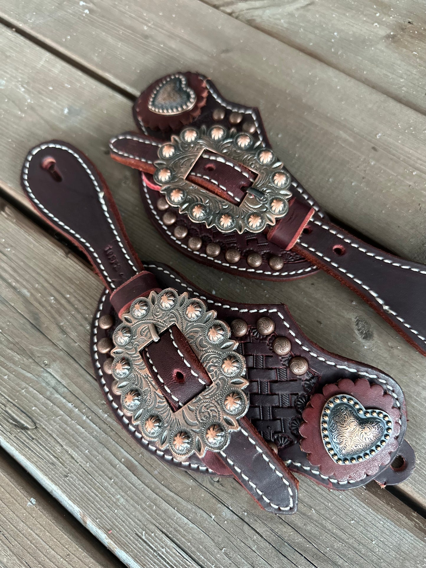 Spur Straps Copper Heart