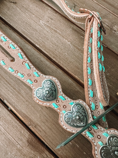 Rough Out Split Ear Headstall