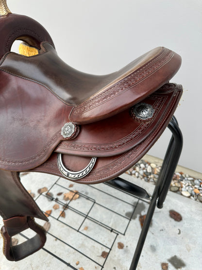 DP Saddlery Flex Fit Canyon Saddle 15.5”