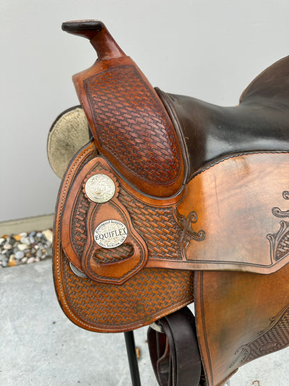 Equiflex Continental Saddle, FQH, 16“