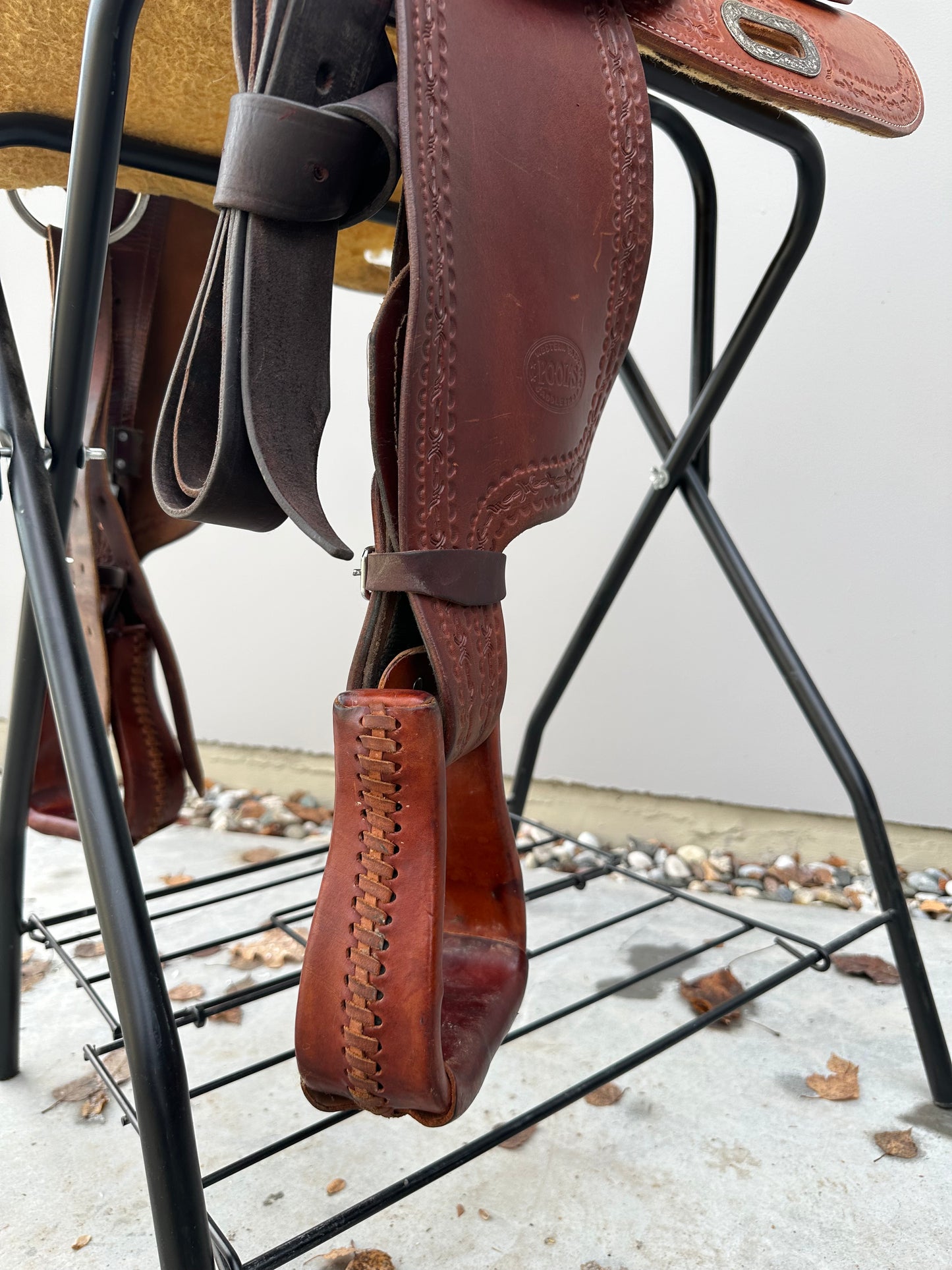 Pool’s Regular Reining Saddle QH 16”