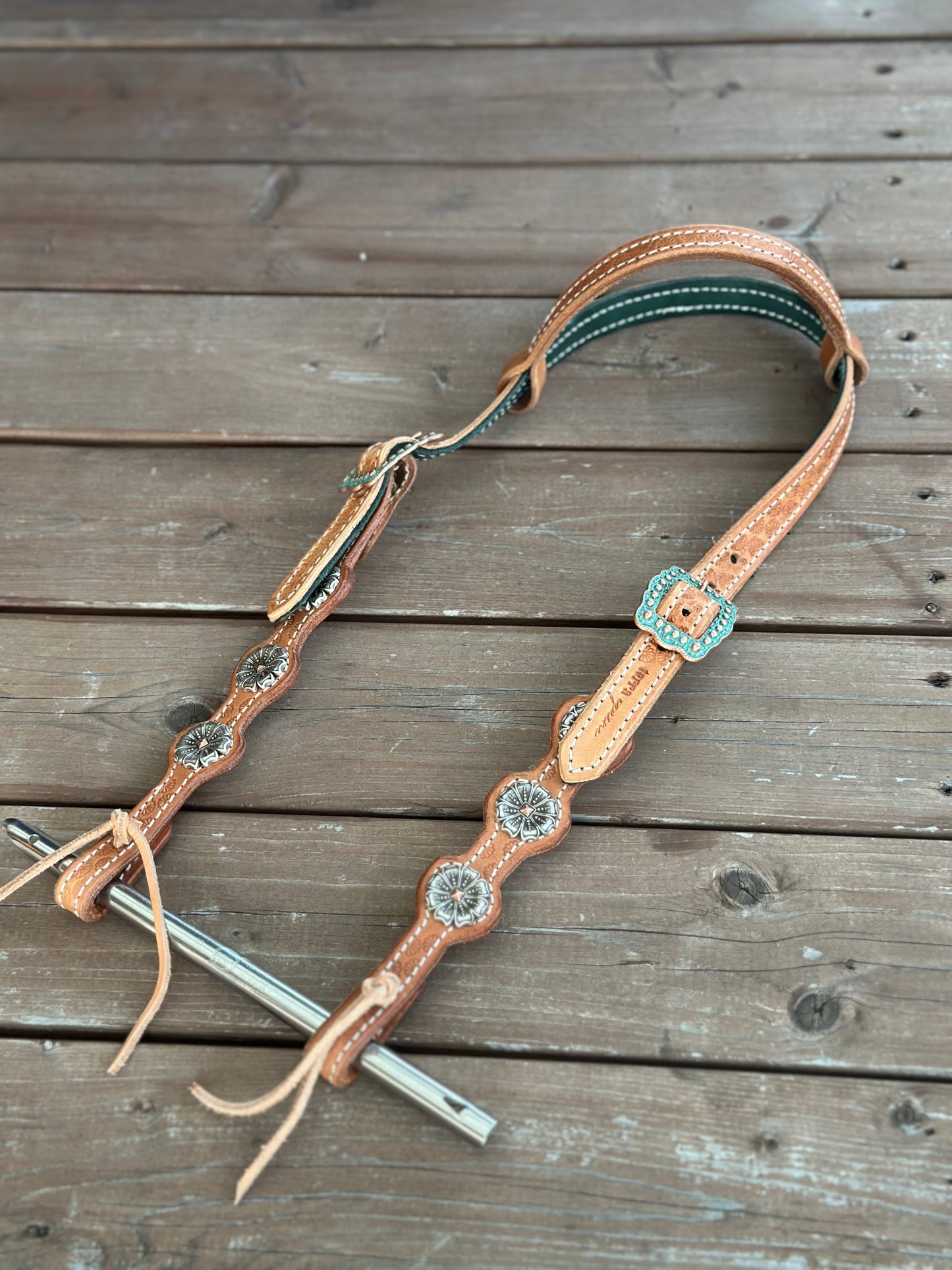 Copper Single Ear Headstall