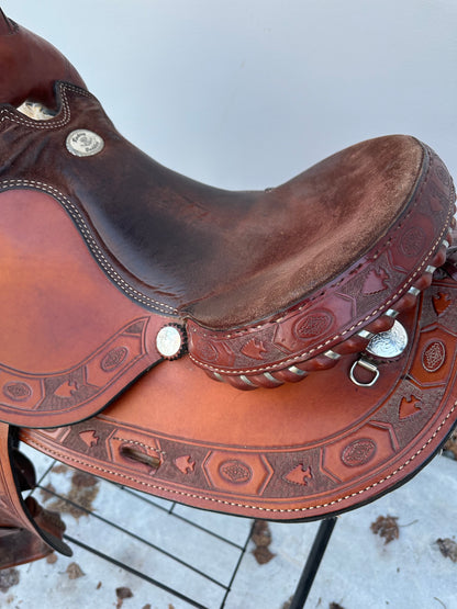 Rocking R Saddlery, SQH/ Arab, 16”