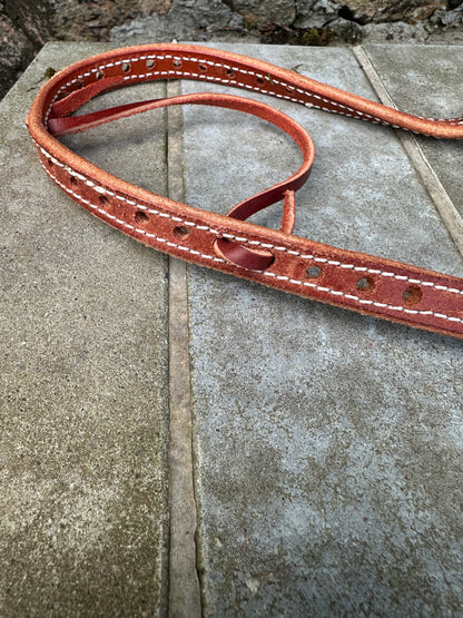 Single Ear Headstall Copper Flowers