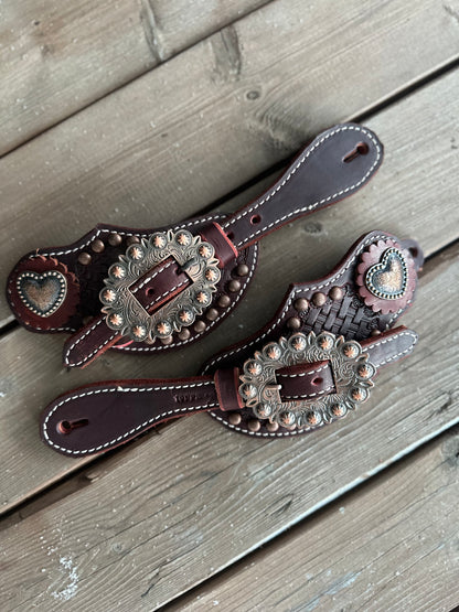 Spur Straps Copper Heart