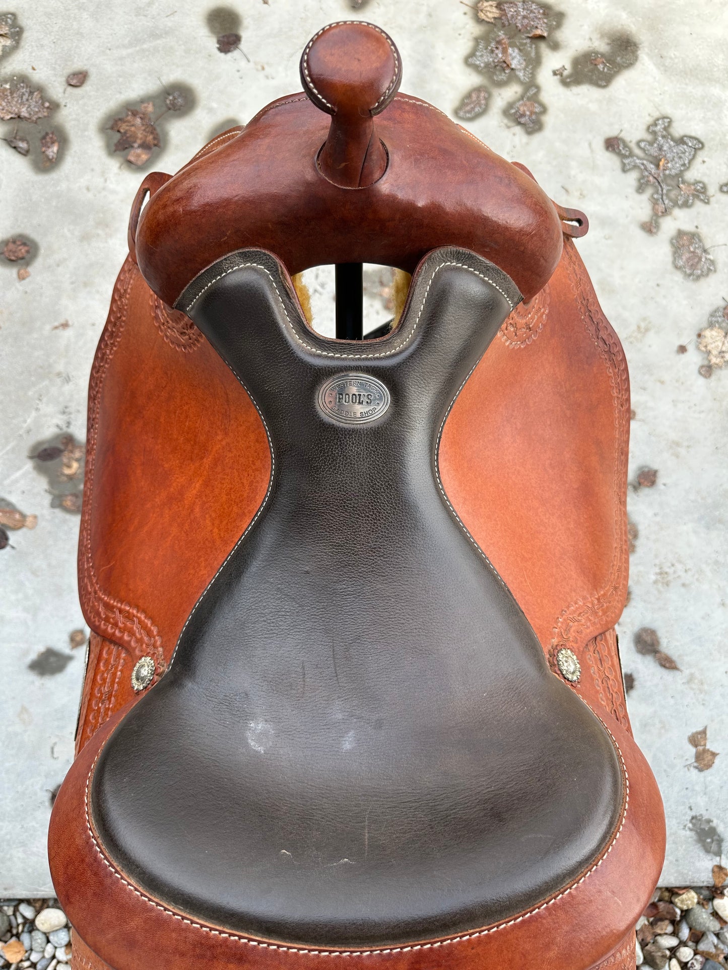 Pool’s Regular Reining Saddle QH 16”