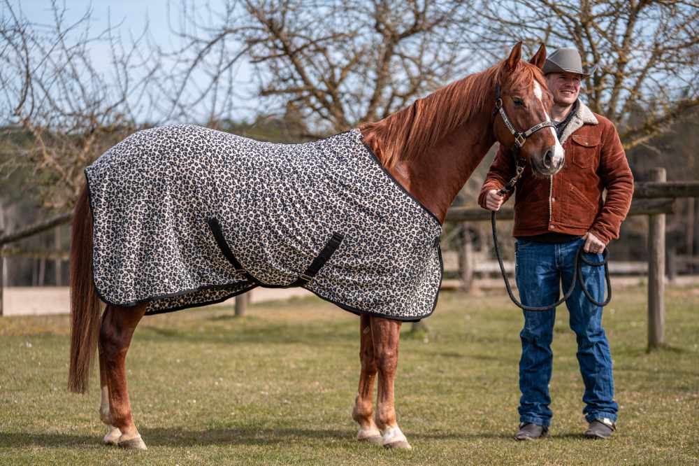 AlpenPad Fleece Horsecooler Leo
