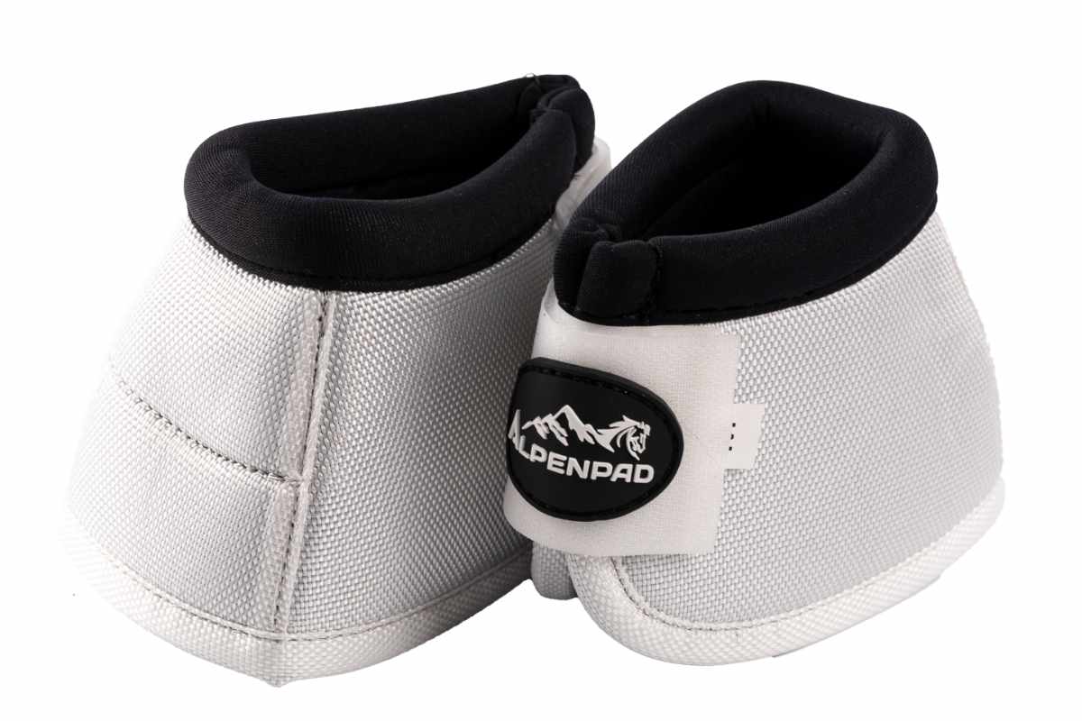 AlpenPad EquiShield No-Turn Bell Boots White