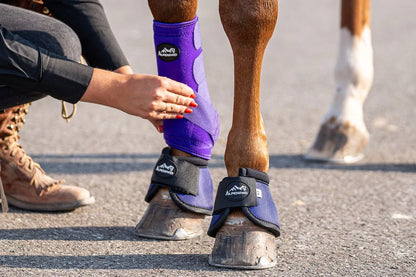 AlpenPad EquiShield Fetlock Support Boots Brown