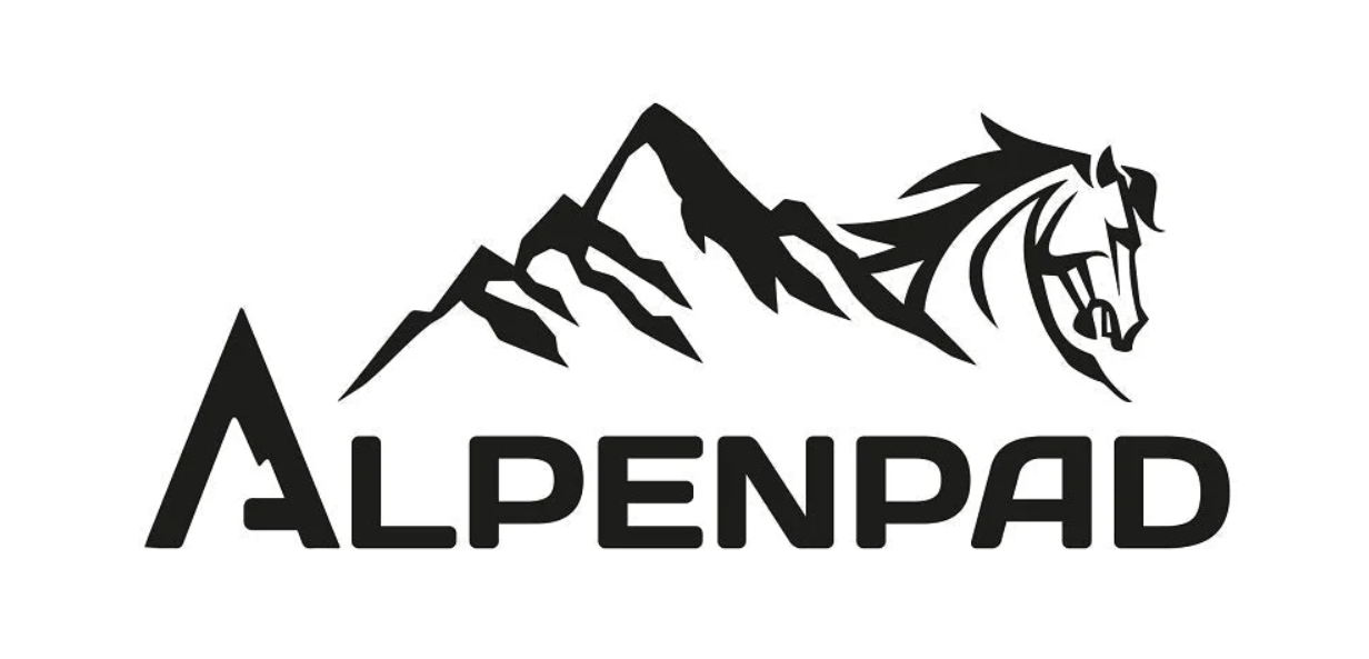 AlpenPad Pro Line – Performance Westernpad Black/ Brown Leather