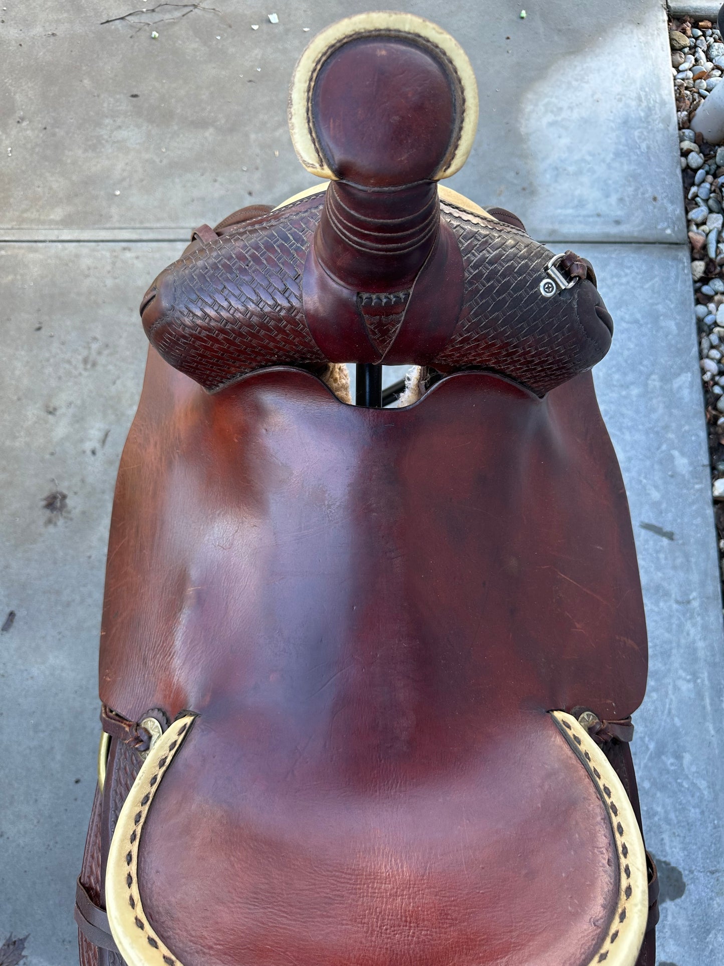 Tex Tan Hereford Brand Ranch Saddle, 16”, SQ