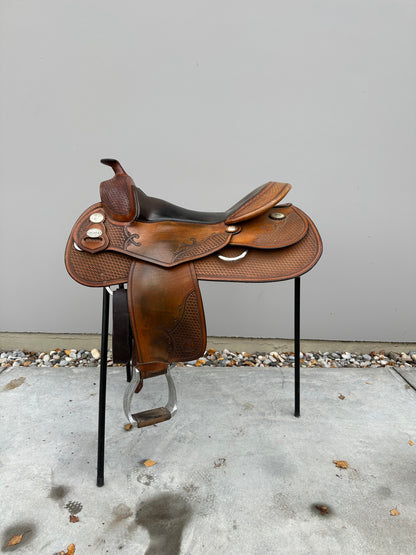 Equiflex Continental Saddle, FQH, 16“